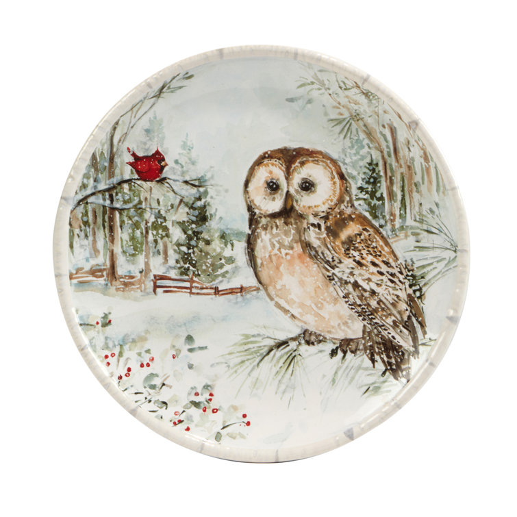 Owl hotsell plate set